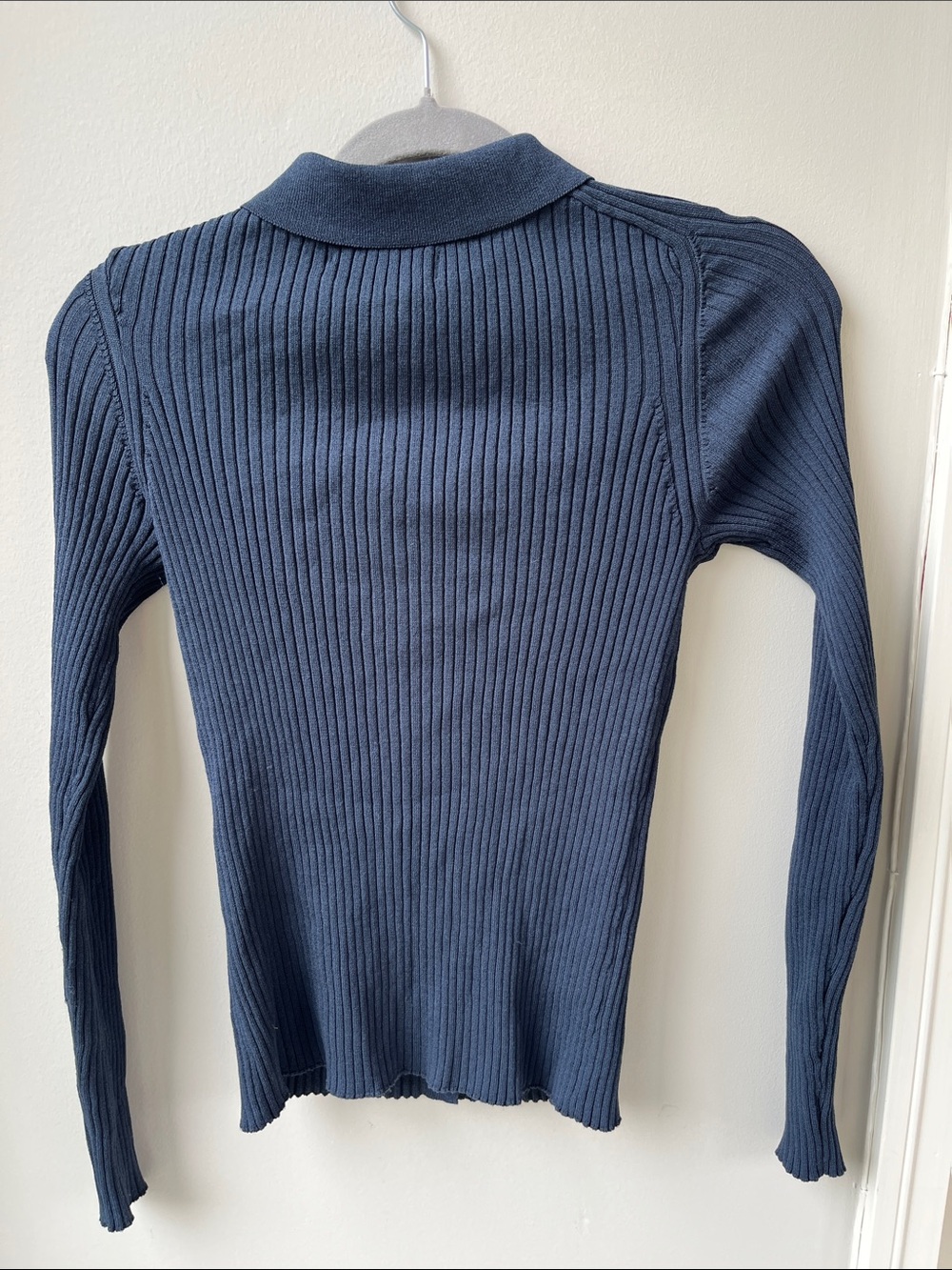 COS Slim Fit Ribbed Cardigan - Picture 7 of 7